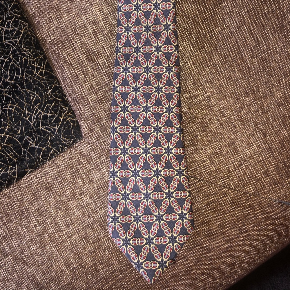 Hermès silk tie